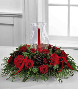Holiday Traditions Candle Centerpiece