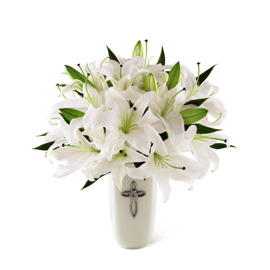 Funeral vase arrangements